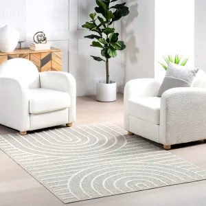 nuLOOM Hartlyn Modern Arches Machine Washable Area Rug Area Rugs value picks
