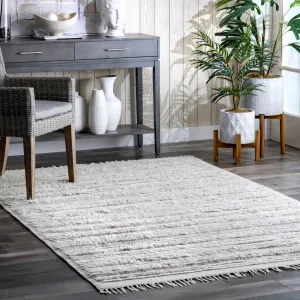 nuLOOM Jolene Shaggy Striated Area Rug Area Rugs final clearance
