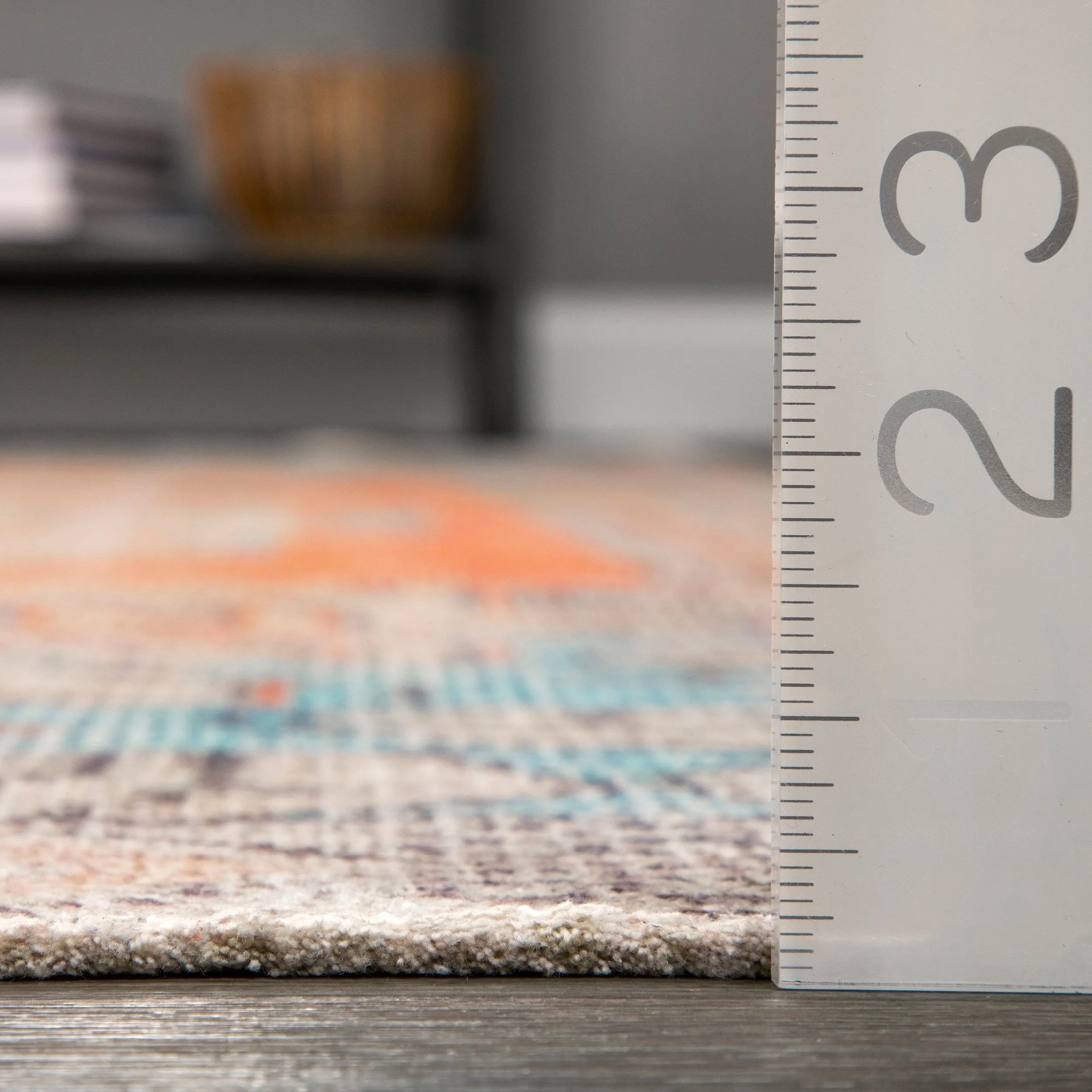 nuLOOM Khloe Printed Snowflake Medallion Flatweave Area Rug