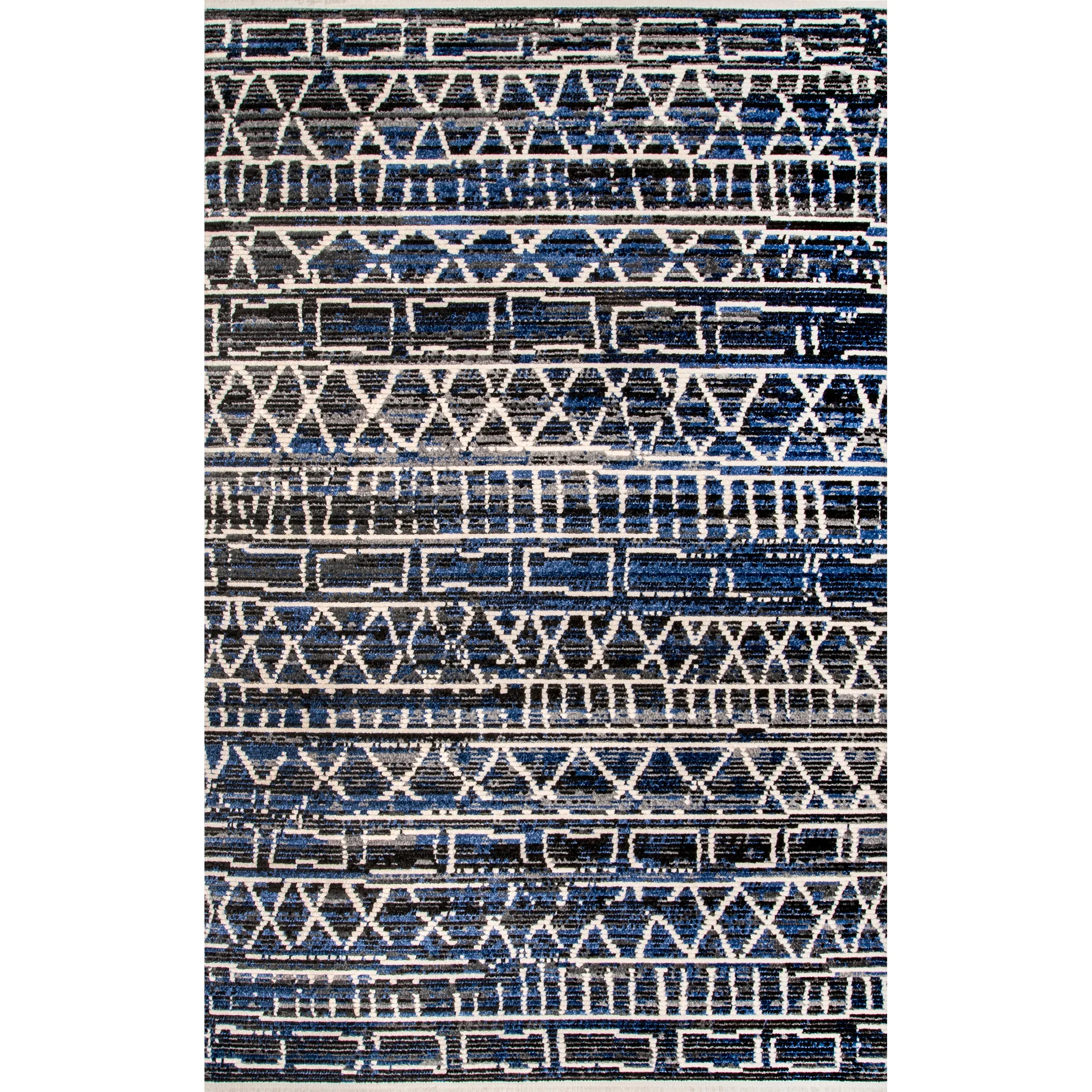 nuLOOM Maisie Banded Tribal Area Rug
