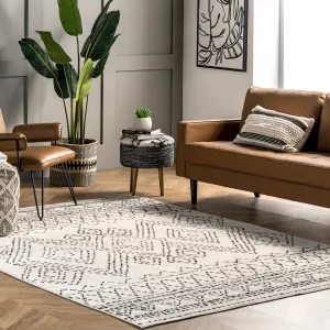 nuLOOM Olivia Transitional Moroccan Area Rug Area Rugs final clearance