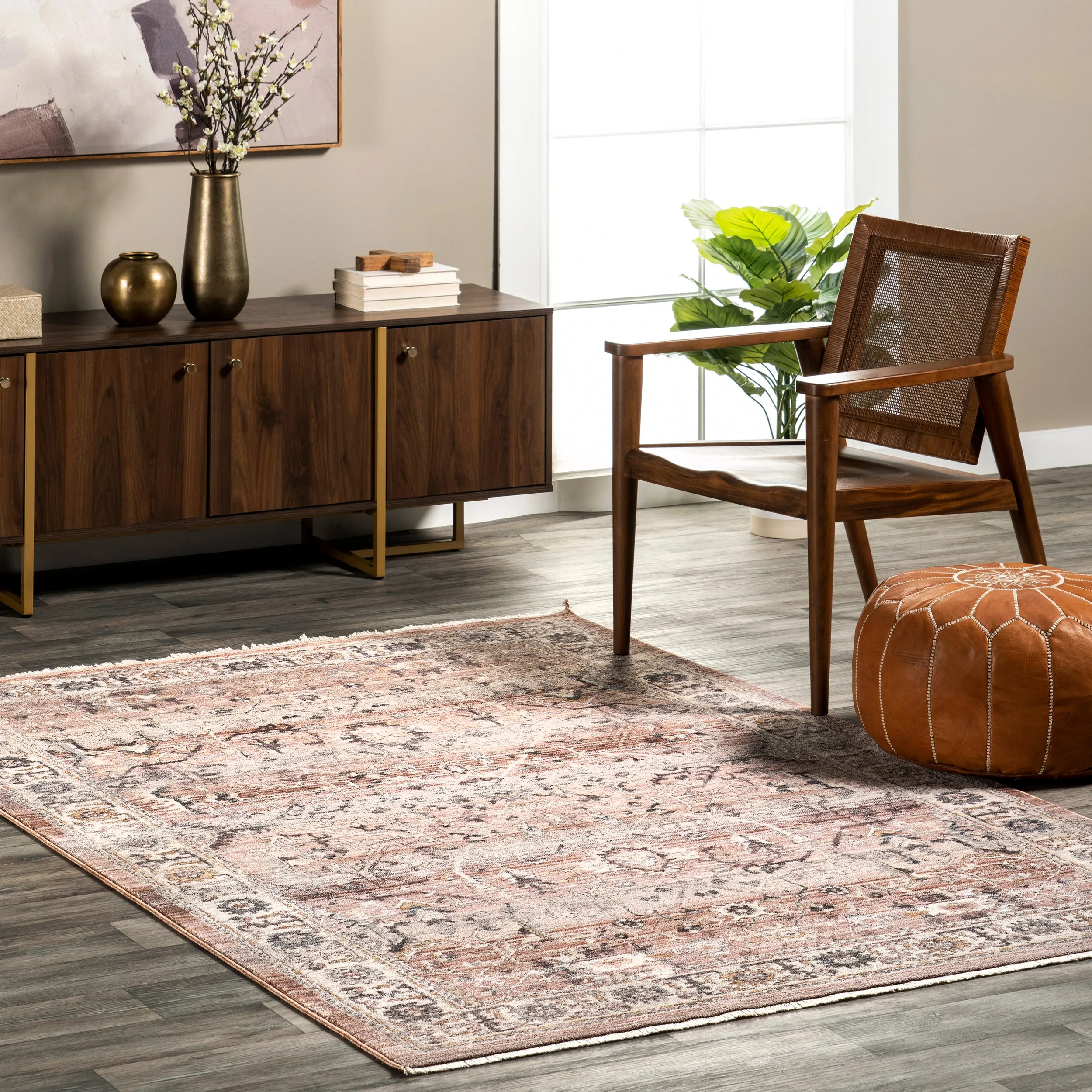 nuLOOM Sorsha Persian Traditional Fringe Area Rug Area Rugs final clearance