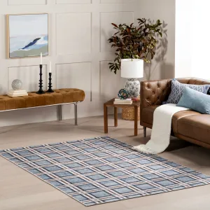 nuLOOM Steph Windowpane Plaid Machine Washable Area Rug Area Rugs holiday deals