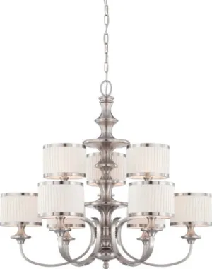 Nuvo Candice 60-4739 Chandelier Light - Brushed Nickel Chandeliers Lighting best seller