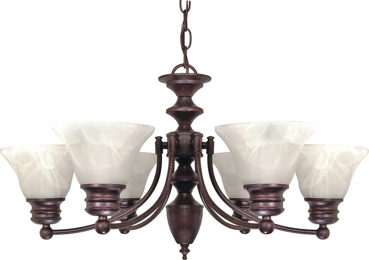 Nuvo Empire 60-358 Chandelier Light - Old Bronze Chandeliers Lighting best seller
