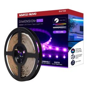 Nuvo Lighting 64-133  Tape Light Decor White Affordable Accent Lighting