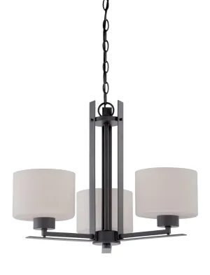 Nuvo Parallel 60-5306 Chandelier Light - Aged Bronze Chandeliers Lighting best seller