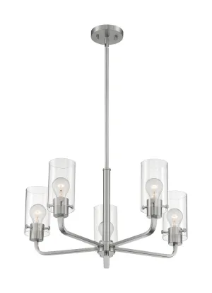 Nuvo Sommerset 60-7175 Chandelier Light - Brushed Nickel Chandeliers Lighting best seller