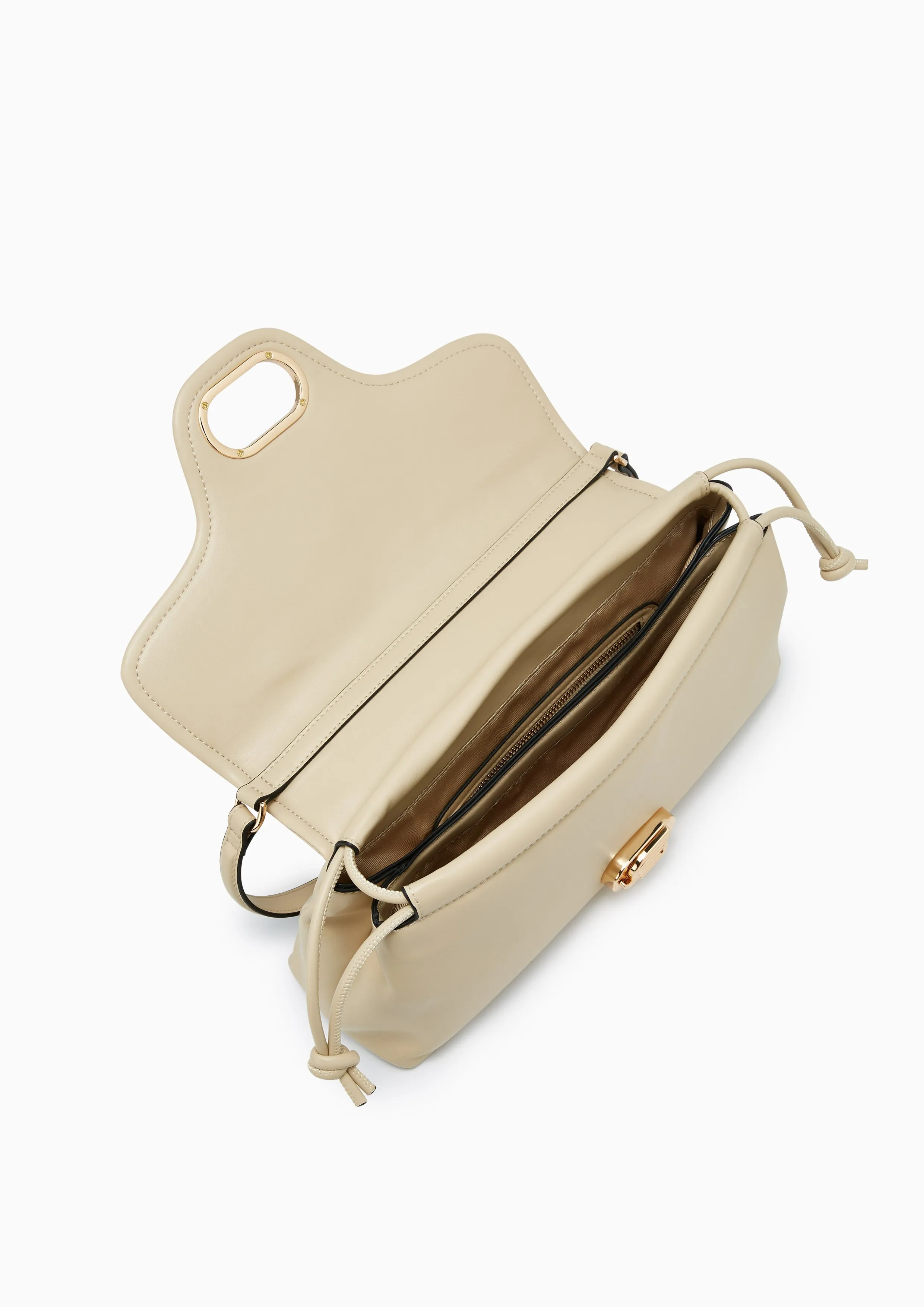 Nyxia Inf Puffy Crossbody Beige