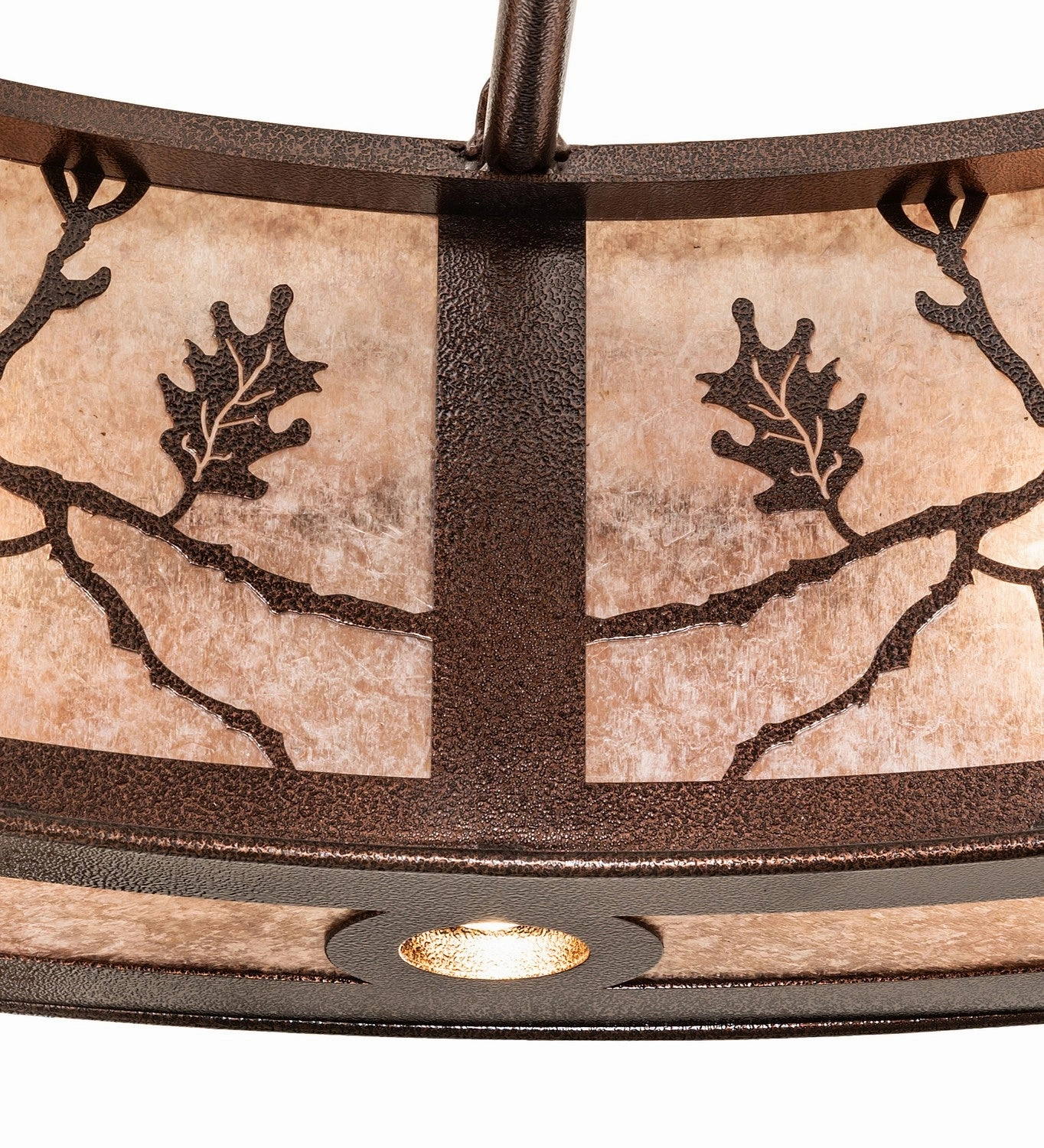 Oak Leaf 12 Light Pendant Copper Vein Fandeliers at discount prices