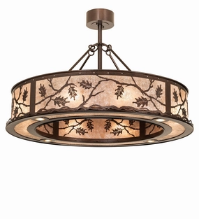 Oak Leaf 12 Light Pendant Copper Vein Large Fans FANS best price