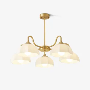 Octagonal Glass Bowl Chandelier Discount Lighting for Bedrooms