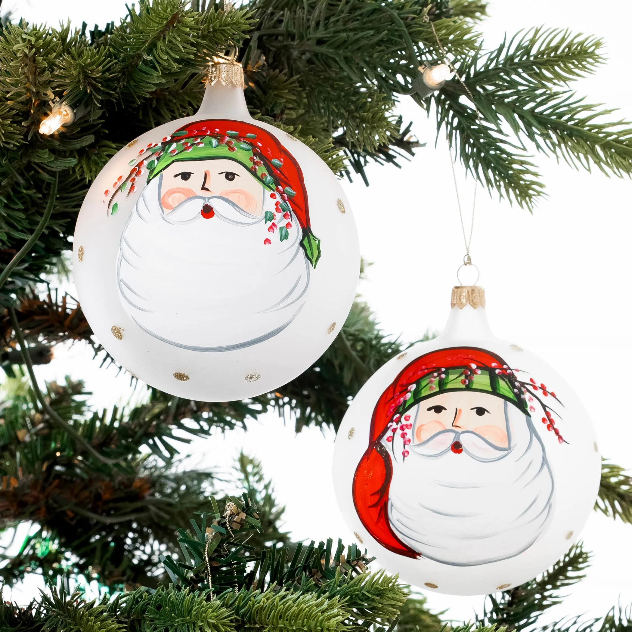 Old St. Nick Assorted Ornaments - Set of 4