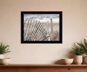 On The Coastline 2 Black Framed Print Wall Art Cheap Wall Mirrors & Decor