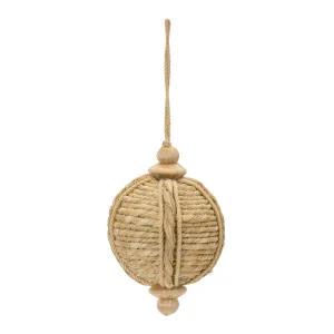 Onion Ornament (Set of 6) 3.25"D x 5.5"H Jute Festive Decor online outlet