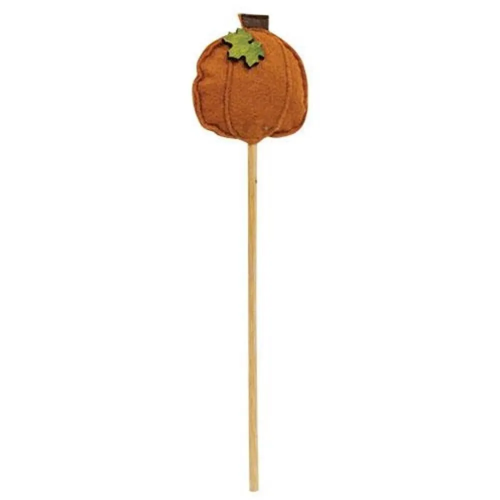 Orange Pumpkin Felt Poke Festive Decor online outlet