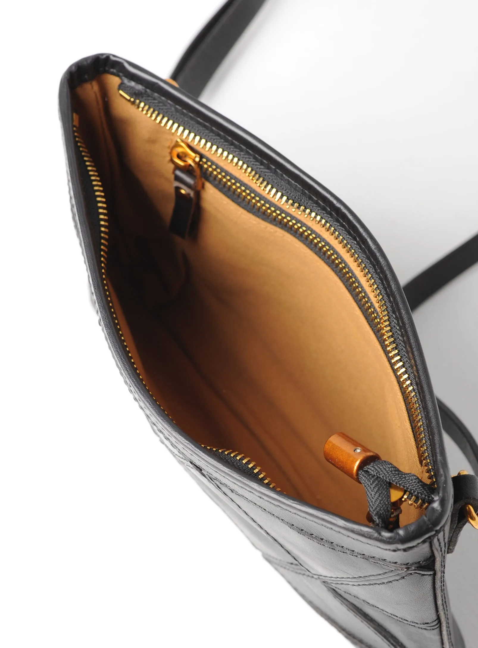 Origami Clutch / Crossbody Bag - Black