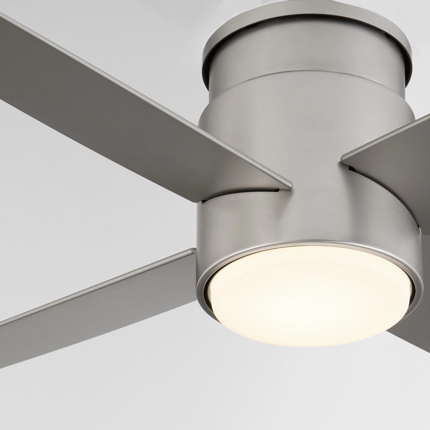 Oslo Hugger 44"Ceiling Fan Satin Nickel Huggers Fans low price shop