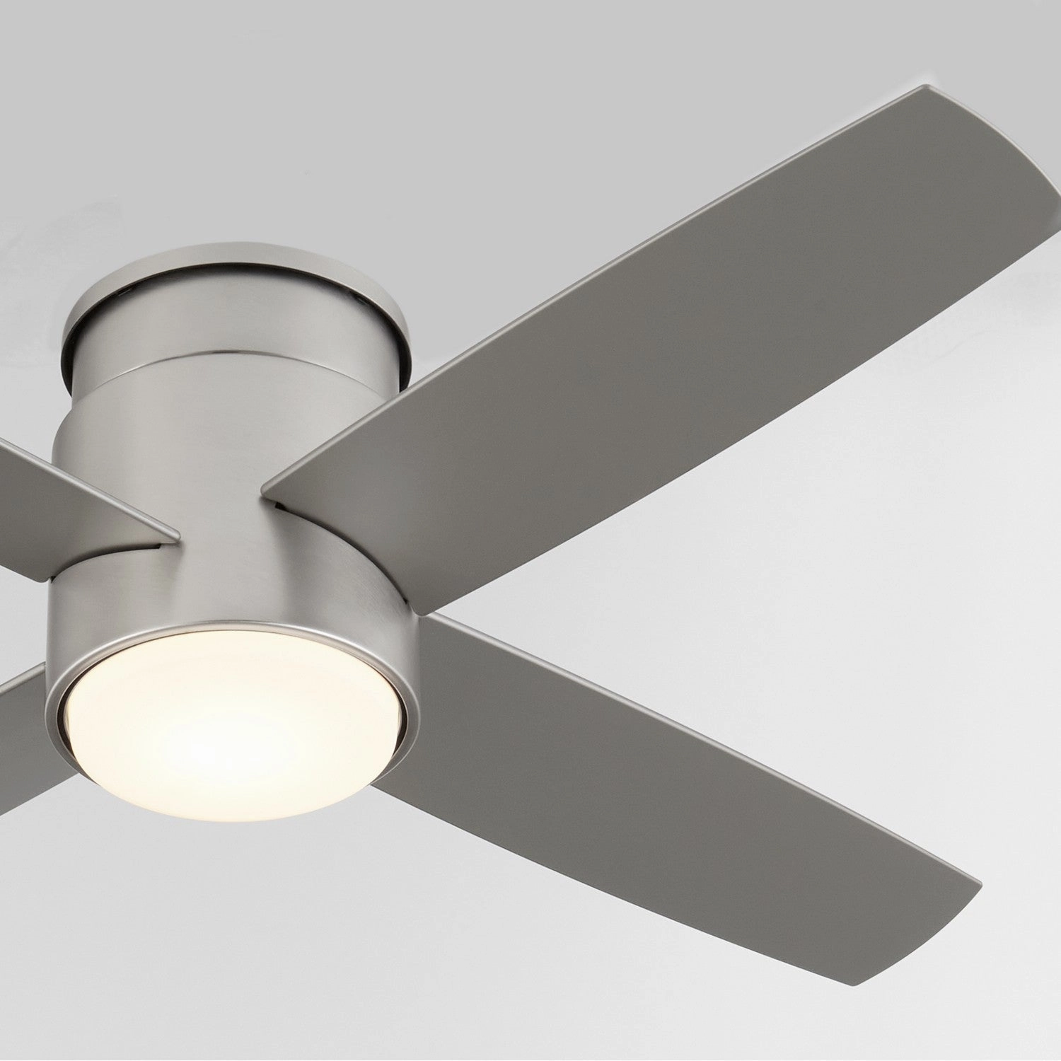 Oslo Hugger 44"Ceiling Fan Satin Nickel Huggers Fans low price shop