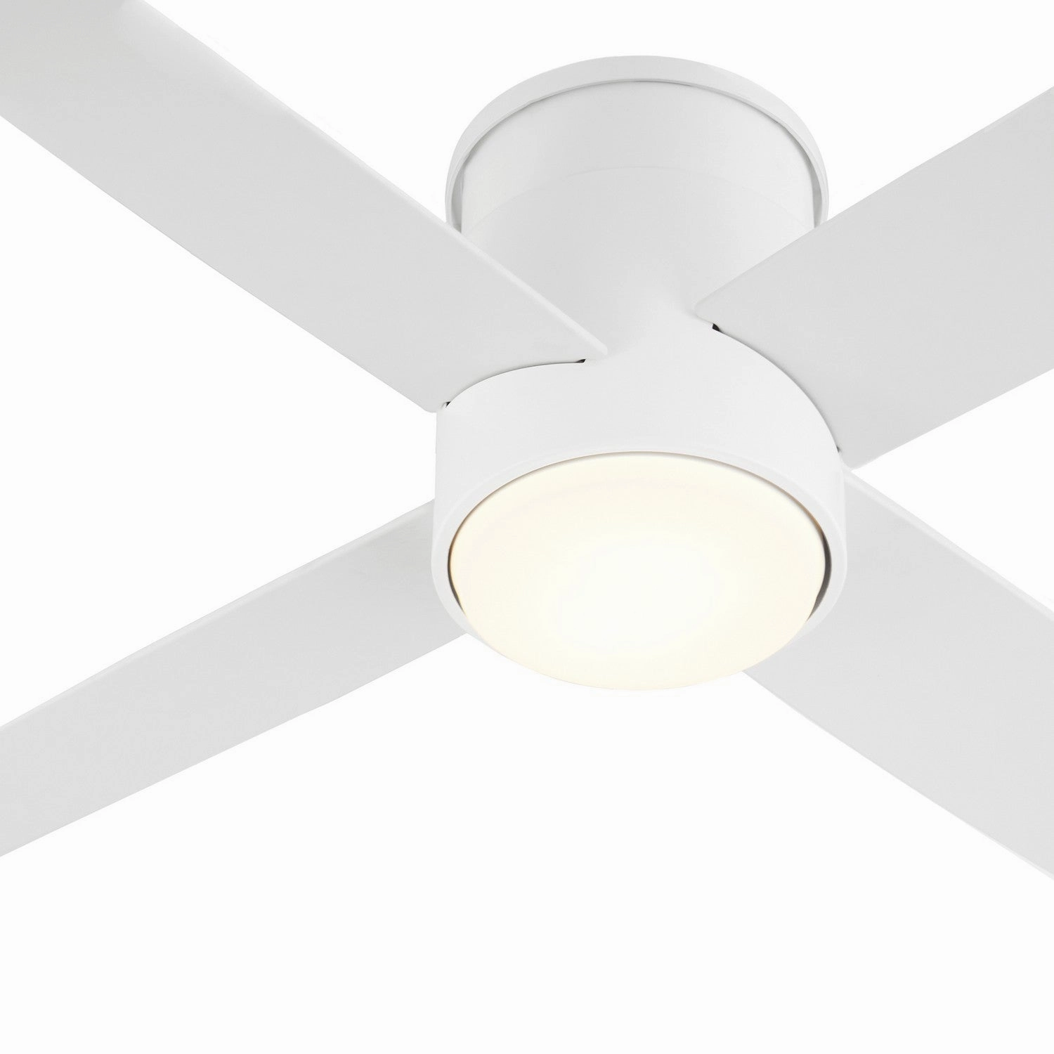 Oslo Hugger 44"Ceiling Fan White Huggers Fans low price shop