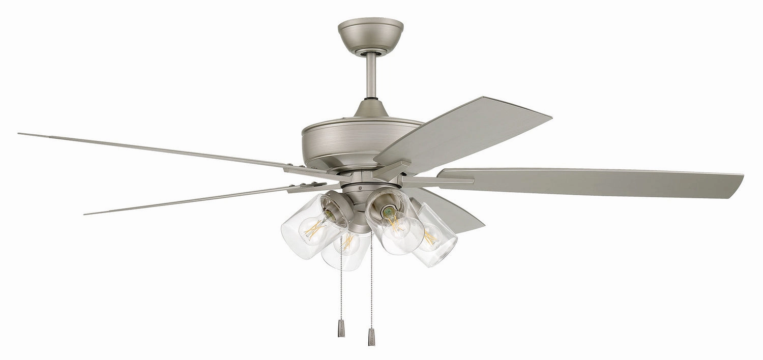 Outdoor Super Pro 104 60"Outdoor Ceiling Fan Painted Nickel Exterior Fans FANS clearance sale