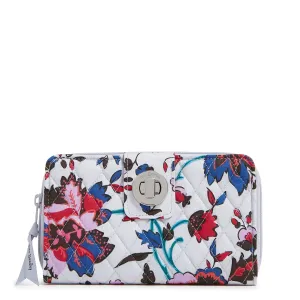 Outlet Cotton Turnlock Wallet