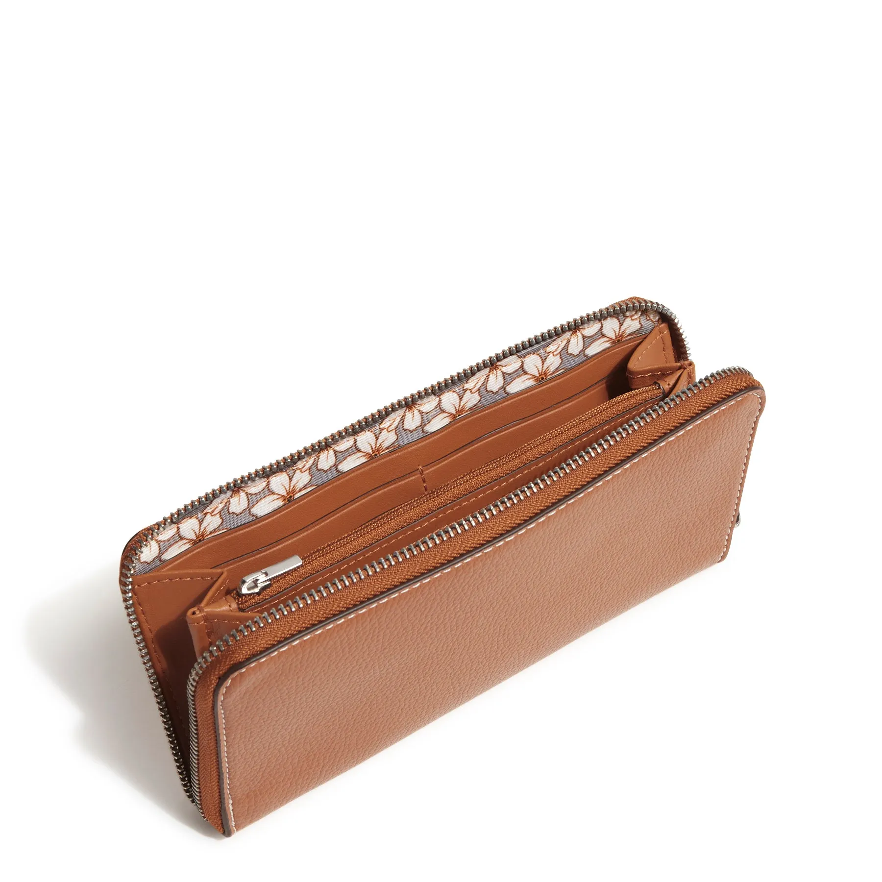 Outlet Faux Leather Essential Continental Wallet