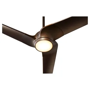 Oxygen 3-104-22 Sol 52 in. Ceiling Fan Oiled Bronze Flushmount Fans low price