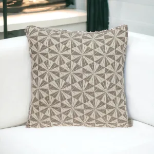 Pale Brown Pinwheels Throw Pillow Throw Pillows home accents sale