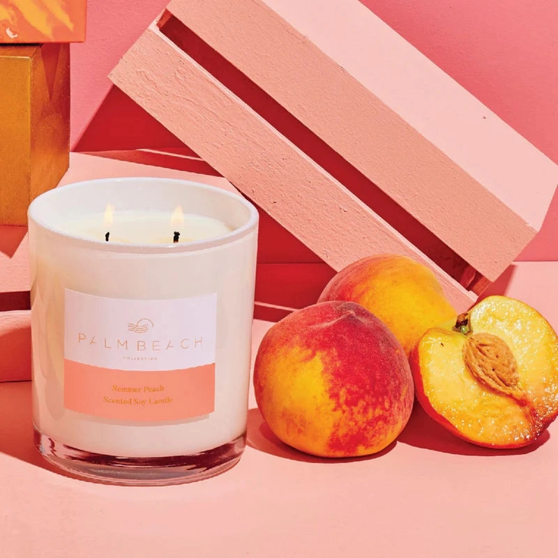 Palm Beach Candle 420g Summer Peach