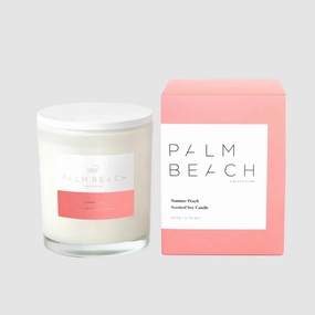 Palm Beach Candle 420g Summer Peach Palm Beach Home Fragrance outlet