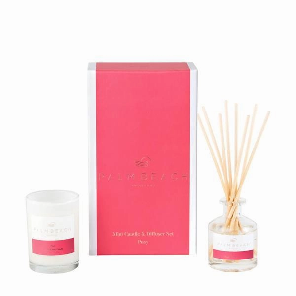 Palm Beach Collection Mini Candle & Palm Beach Collection Diffuser Posy Palm Beach Home Fragrance outlet