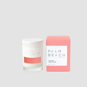 Palm Beach Mini Candle 90g Summer Peach Palm Beach Home Fragrance outlet