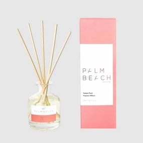 Palm Beach Mini Diffuser 50ml Summer Peach Palm Beach Home Fragrance outlet