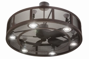 Paloma Golpe 12 Light Chandel-Air Fandeliers FANS on sale now