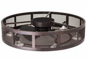Paloma Golpe Six Light Chandel-Air Small Fans FANS special offer