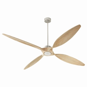 Papillon 80"Ceiling Fan Satin Nickel Large Fans FANS best price