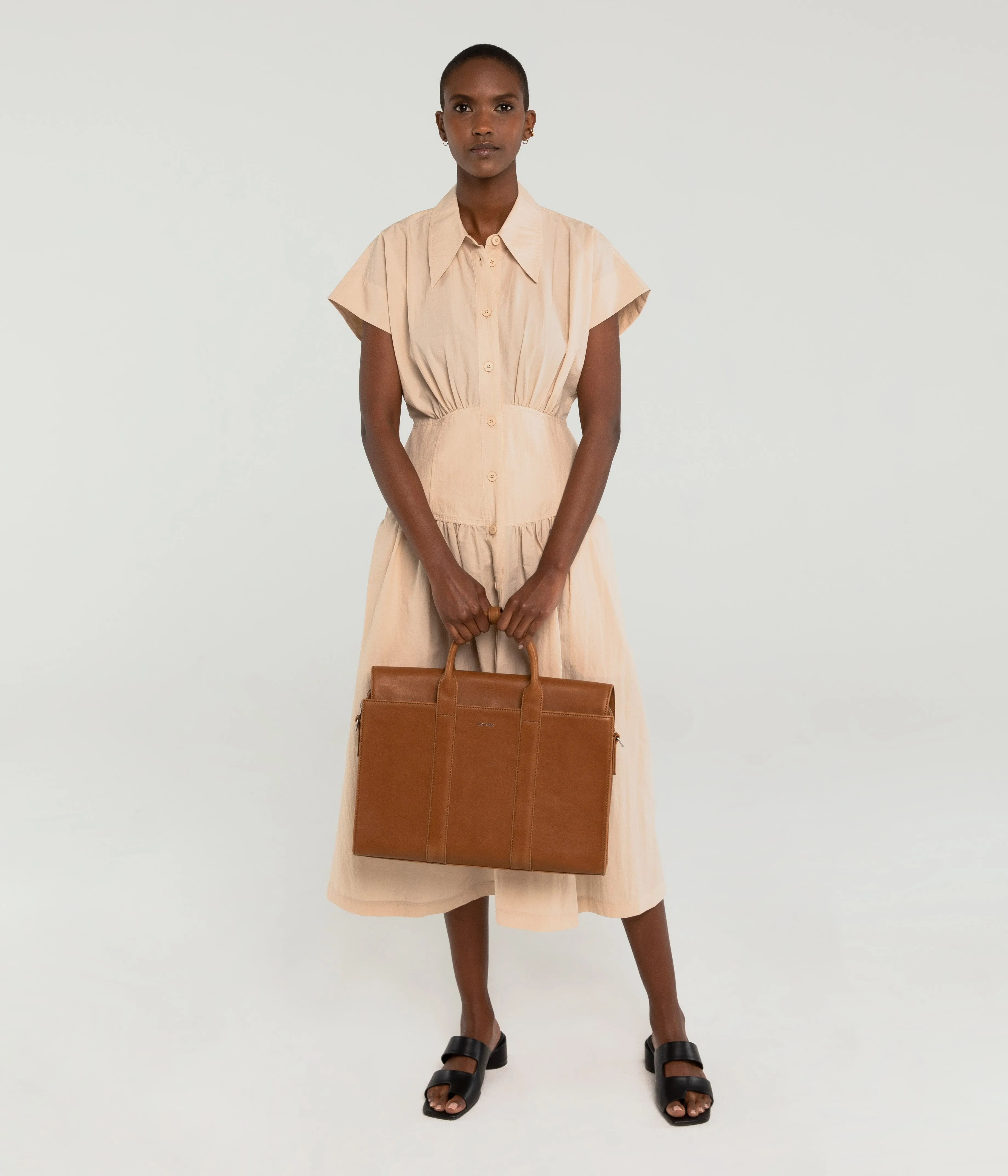 PARALLEL Vegan Satchel - Vintage