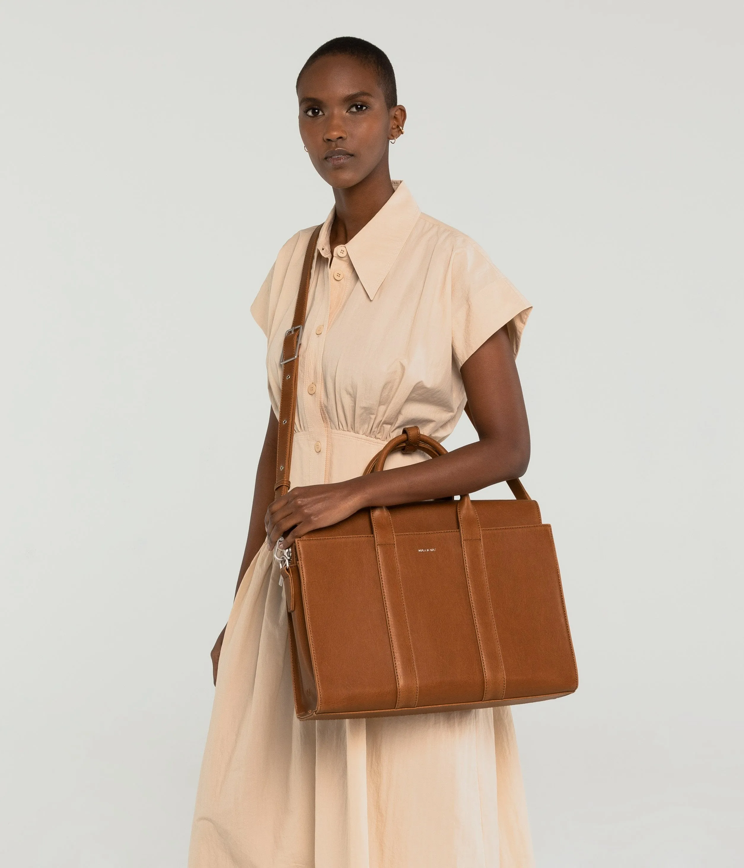PARALLEL Vegan Satchel - Vintage