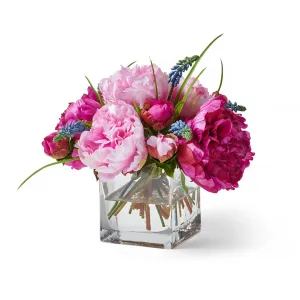 Pasatiempo Peonies & Heather Artificial Flowers Spring Refresh