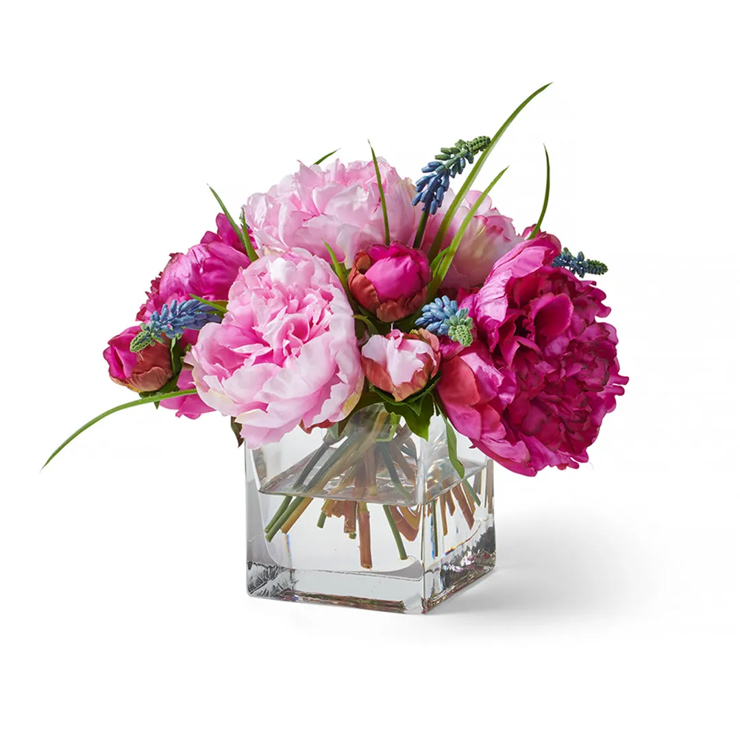 Pasatiempo Peonies & Heather Artificial Flowers Spring Refresh