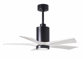 Patricia 42"Ceiling Fan Matte Black Small Fans FANS special offer