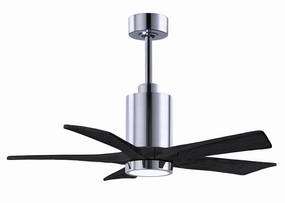 Patricia 42"Ceiling Fan Polished Chrome Small Fans FANS special offer