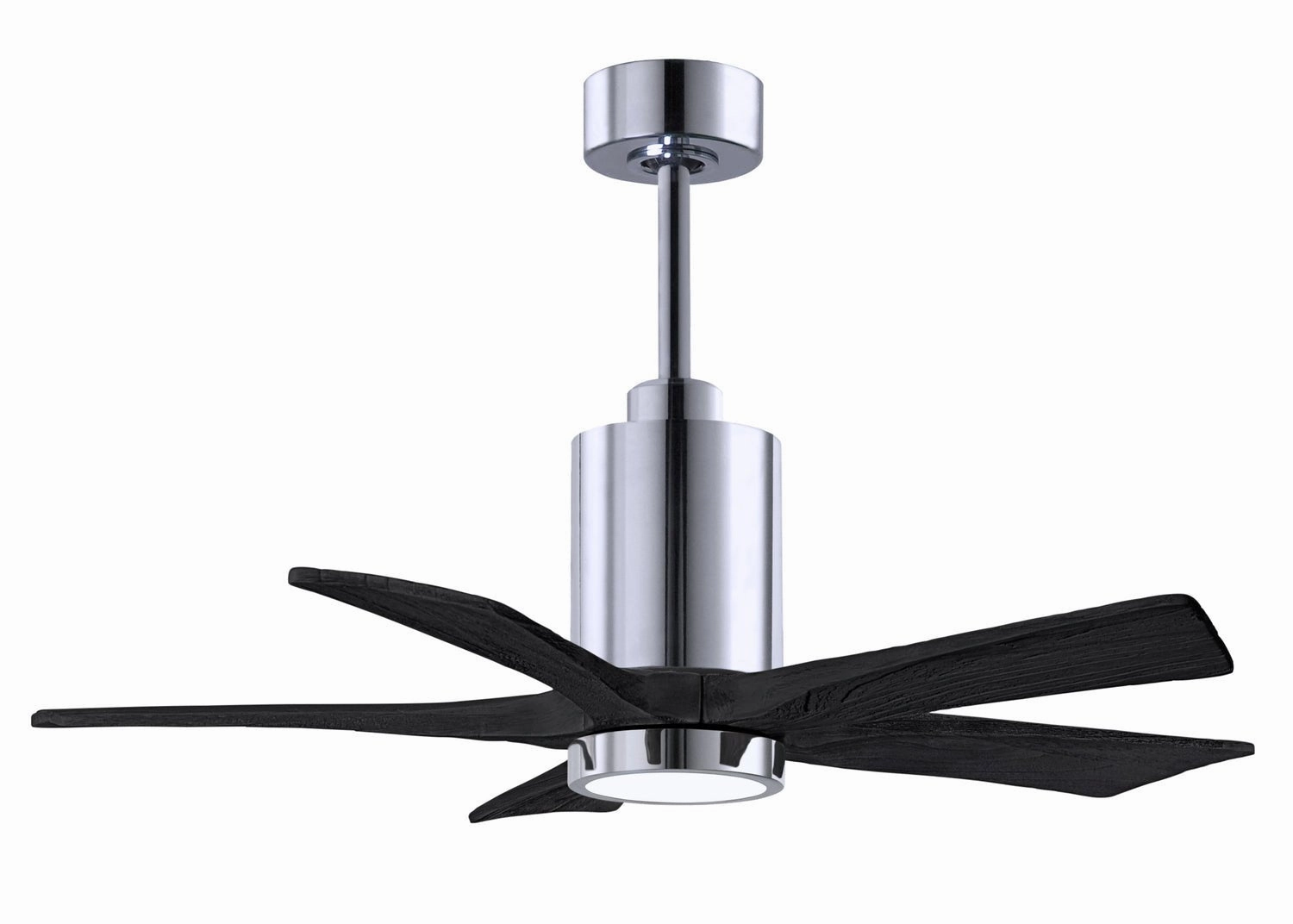 Patricia 42"Ceiling Fan Polished Chrome Small Room Fans sale