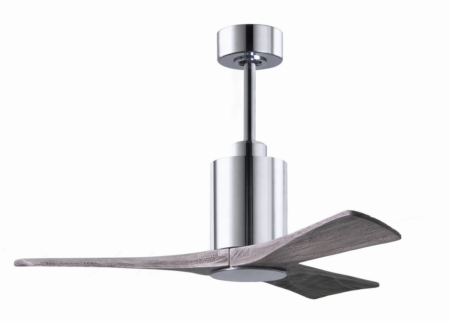 Patricia 42"Ceiling Fan Polished Chrome Small Room Fans sale