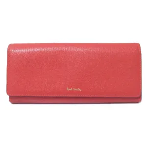 Paul Smith Leather Long Bill Wallet (Tri-Fold) (Pre-Owned)