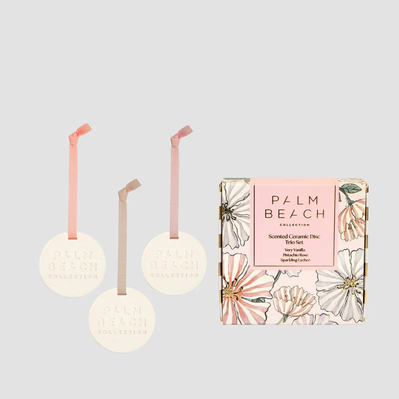 PB Sunday Brunch Scented Ceramic Disc - Mixed Palm Beach Home Fragrance outlet