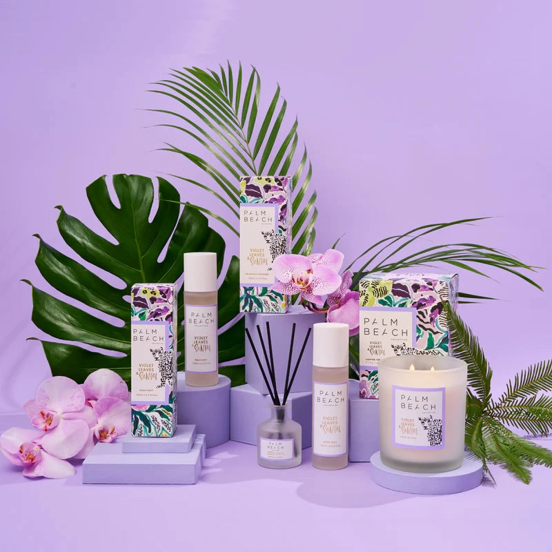 PB Violet Leaves & Sandalwood 100ml Room Mist Limited Edition