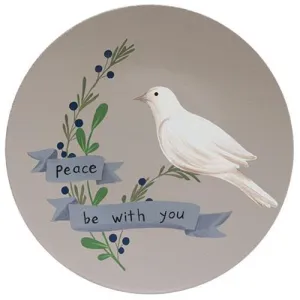 Peace Be With You Dove Plate Decorative Accessories ON SALE