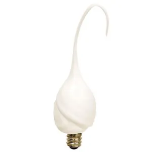 Pearl Silicone Flame Cover w/Replaceable Bulb Festive Decor online outlet